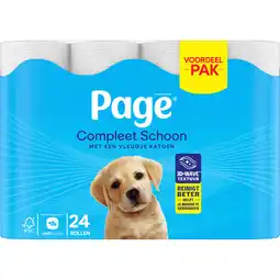 Jumbo Page Compleet Schoon Toiletpapier 24-rollen aanbieding