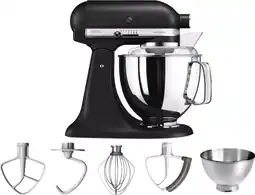 Coolblue KitchenAid Artisan Mixer 5KSM175PS Vulkaanzwart aanbieding