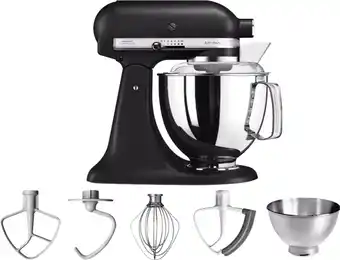 Coolblue KitchenAid Artisan Mixer 5KSM175PS Vulkaanzwart aanbieding