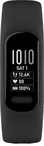 Coolblue Garmin Vivosmart 5 Zwart L aanbieding