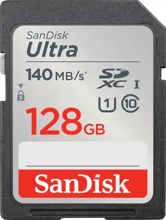 Coolblue SanDisk Ultra 128GB SDXC aanbieding
