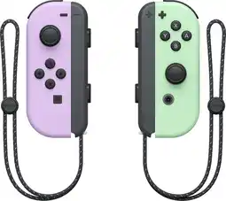 Coolblue Nintendo Switch Joy-Con Pastel Set Paars/Groen aanbieding