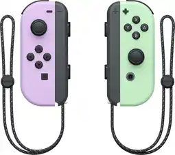 Coolblue Nintendo Switch Joy-Con Pastel Set Paars/Groen aanbieding