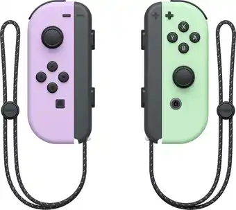 Coolblue Nintendo Switch Joy-Con Pastel Set Paars/Groen aanbieding