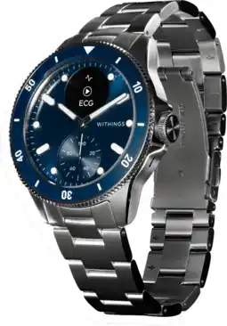 Coolblue Withings ScanWatch Nova Blauw aanbieding