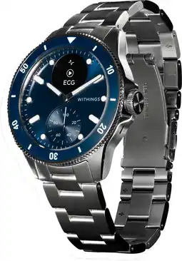 Coolblue Withings ScanWatch Nova Blauw aanbieding