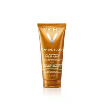 Douglas Vichy Ideal Soleil Moisturizing Self-Tanning Milk Face & Body aanbieding