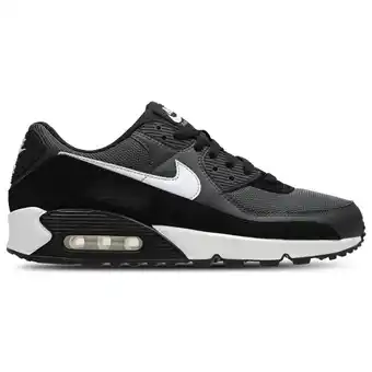 Foot Locker Nike Air Max 90 Sneakers Heren - Grijs - Maat 42.5 - Textil aanbieding