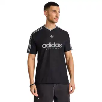 Foot Locker Adidas Football T-shirts Heren - Zwart - Maat M - Poly Jersey aanbieding