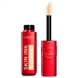 Kruidvat L'Oréal Paris Infaillible Skin Ink 100 2-in-1 Foundation & Concealer aanbieding