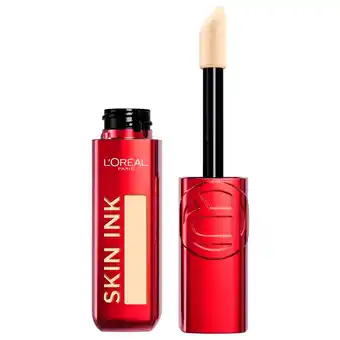 Kruidvat L'Oréal Paris Infaillible Skin Ink 100 2-in-1 Foundation & Concealer aanbieding