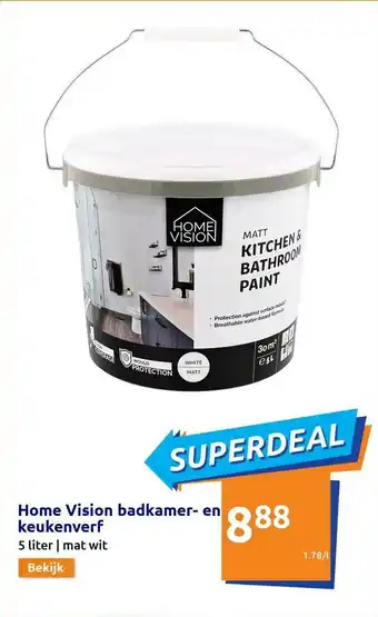 Action Home Vision Badkamer- En Keukenverf aanbieding