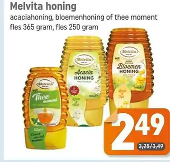 Dagwinkel Melvita Honing Acaciahoning, Bloemenhoning Of Thee Moment aanbieding