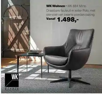 Sijben WK Wohnen WK 684 Mirto Draaibare Fauteuil aanbieding