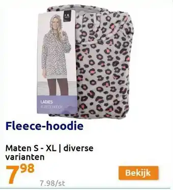 Action Fleece-Hoodie aanbieding