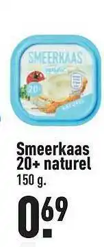 ALDI Smeerkaas 20+ Naturel aanbieding