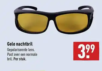 ALDI Gele Nachtbril aanbieding