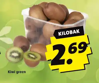 Boni Kiwi green aanbieding