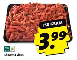 Boni Shoarma vlees aanbieding