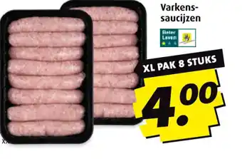 Boni Varkens saucijzen aanbieding