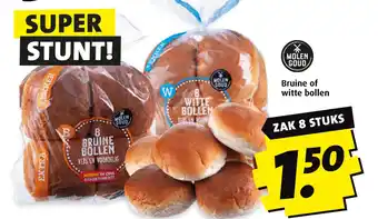 Boni Bruine of witte bollen aanbieding