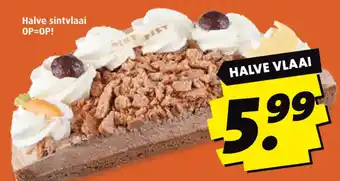 Boni Halve sintvlaai aanbieding