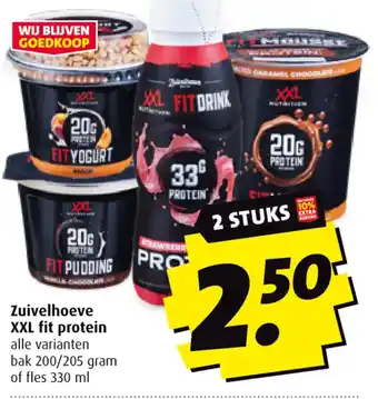 Boni Zuivelhoeve XXL fit protein aanbieding