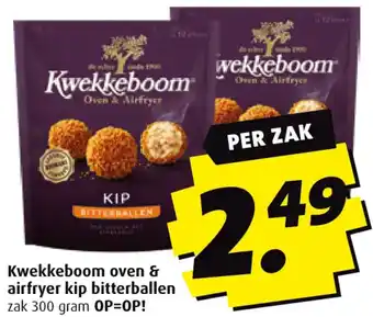 Boni Kwekkeboom oven & airfryer kip bitterballen aanbieding