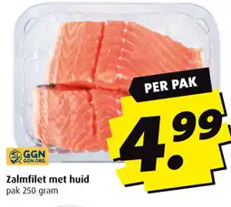 Boni Zalmfilet met huid aanbieding