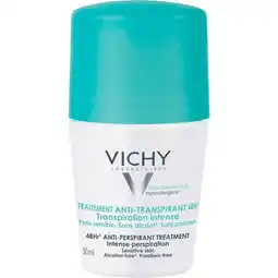 Etos Vichy Deodorant Intense 48u Transpiratie Roller 50 ML aanbieding
