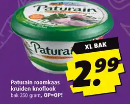 Boni Paturain roomkaas kruiden knoflook aanbieding
