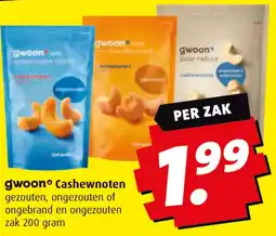 Boni Gwoonº Cashewnoten aanbieding