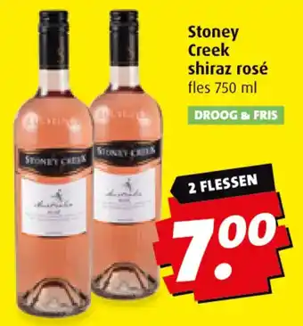 Boni Stoney Creek shiraz ros aanbieding