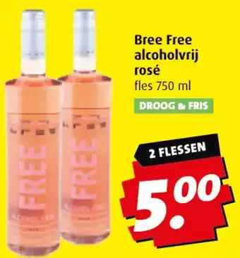 Boni Bree Free alcoholvrij rosé aanbieding