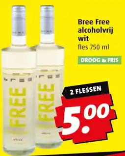 Boni Bree Free alcoholvrij wit aanbieding