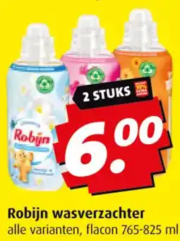 Boni Robijn wasverzachter aanbieding