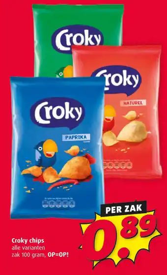 Boni Croky chips aanbieding