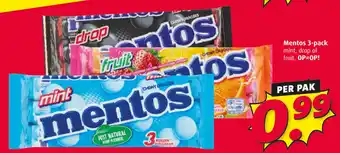 Boni Mentos 3 pack aanbieding