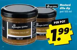 Boni Mosterd dille dip aanbieding