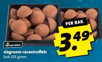 Boni Slagroom cacaotruffels aanbieding