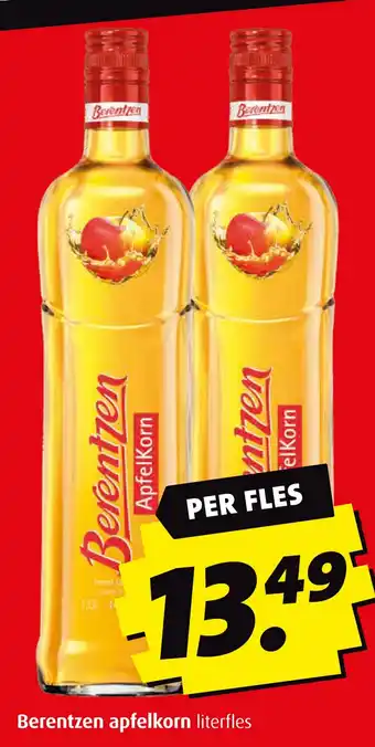 Boni Berentzen apfelkorn aanbieding