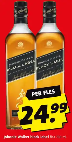 Boni Johnnie Walker black label aanbieding