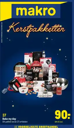 Makro Bake my day aanbieding