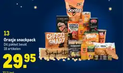 Makro Oranje snackpack aanbieding