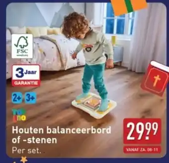 ALDI Houten balanceerbord of stenen aanbieding