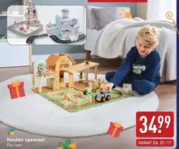 ALDI Houten speelset aanbieding