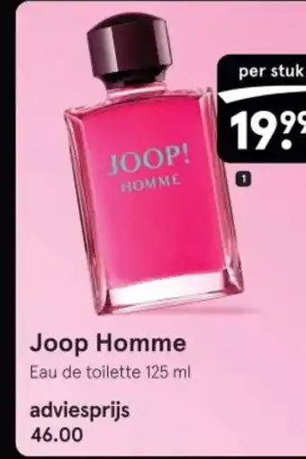 Etos Joop Homme aanbieding