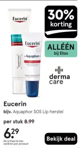 Etos Eucerin aanbieding