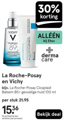 Etos La Roche-Posay en Vichy aanbieding