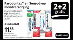 Etos Parodontax en Sensodyne mondverzorging aanbieding